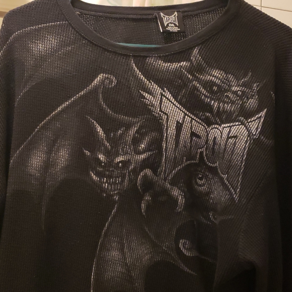 2xl thermal material tapout long sleeve